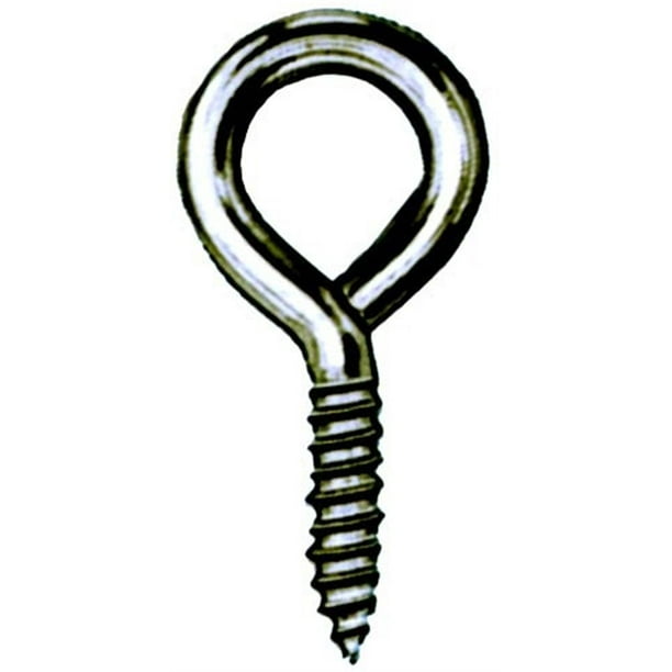 10 Stainless Steel Lag Screw Hook Thread 5/16 Inch Stainless Steel Screw Eyes Thread Screw Eye Lag Thread Screw Eye 1/4 x 3-1/2 10 Stainless Steel Lag Screw Hook Thread 5/16 Inch Stainless Steel Screw Eyes Thread Screw Eye Lag Thread Screw Eye 1/4 x 3-1/2